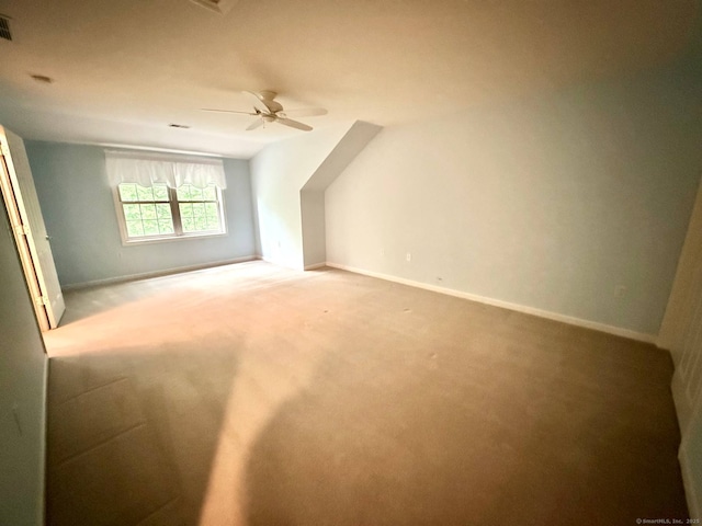 4 Amberly Ln Unit 4, East Lyme, CT 06357 - bonus room featuring ceiling fan, baseboards, and carpet floors