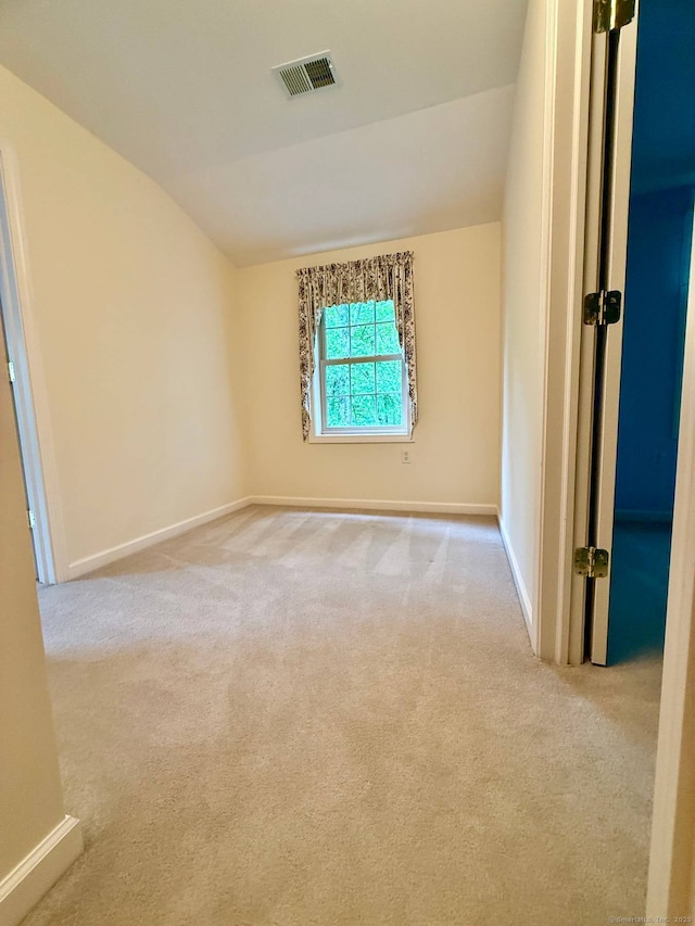 4 Amberly Ln Unit 4, East Lyme, CT 06357 - carpeted spare room featuring baseboards and vaulted ceiling
