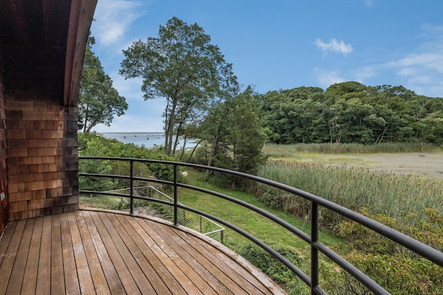 48 Andrews Rd, Guilford, CT 06437 - deck with a water view