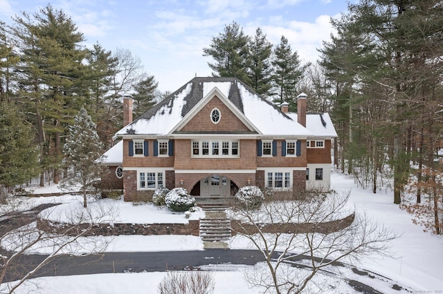 view of front of house