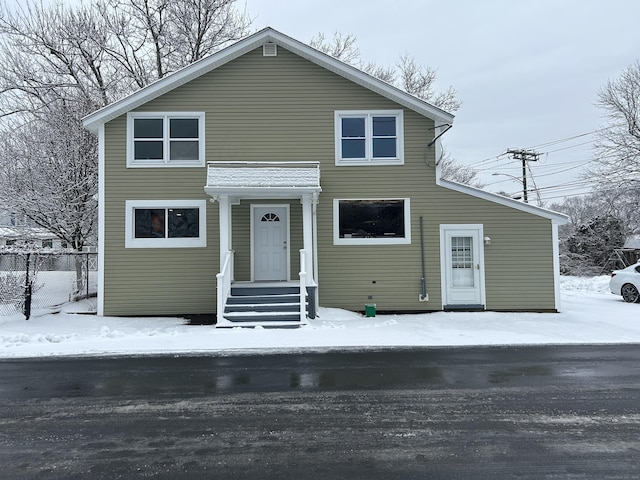 view of traditional-style home