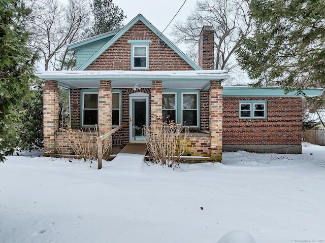 view of bungalow-style house