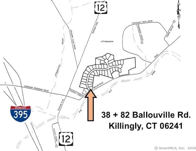 38-82 Ballouville Rd, Killingly CT, 06241 land for sale