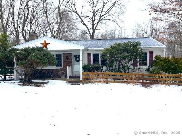 view of ranch-style house