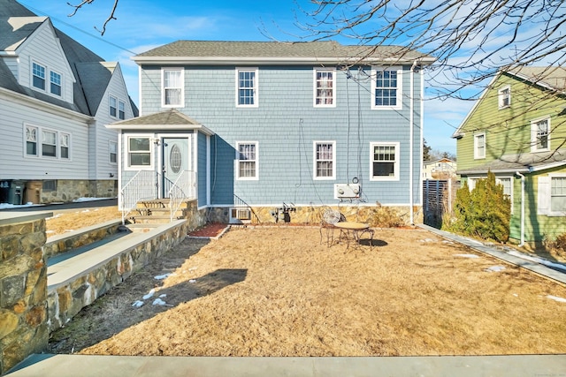 view of back of property