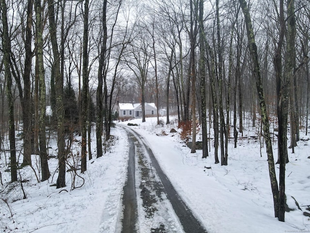 view of road