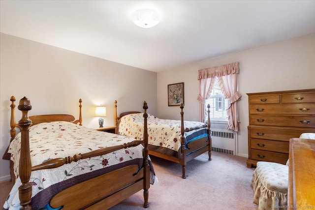 31 Pawson Rd, Branford, CT 06405 - bedroom featuring light carpet and radiator heating unit