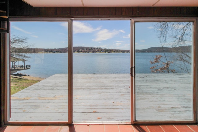 279 Candlewood Lake Rd, Brookfield, CT 06804 - dock area featuring a water view
