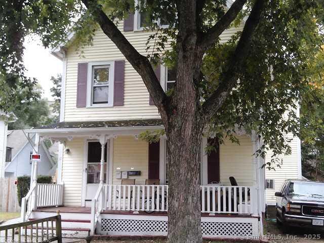 view of front of home with a porch