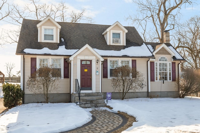 view of cape cod-style house