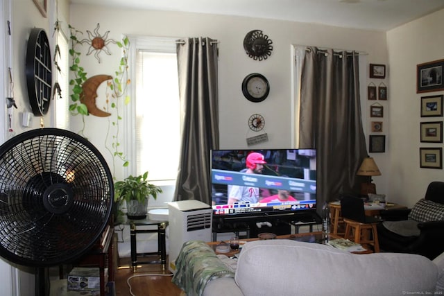 view of living area