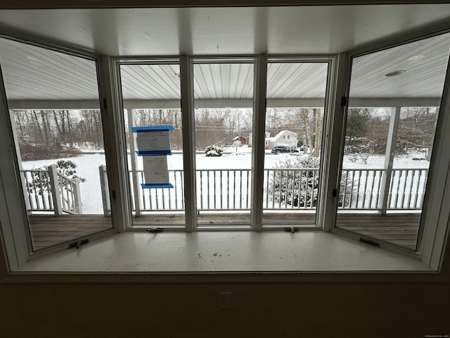 159 Tom Swamp Rd, Hamden, CT 06518 - doorway featuring a healthy amount of sunlight