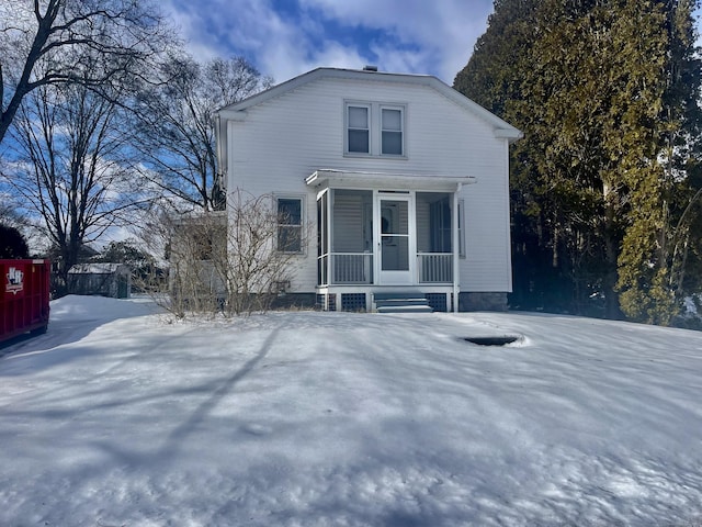 view of front of house