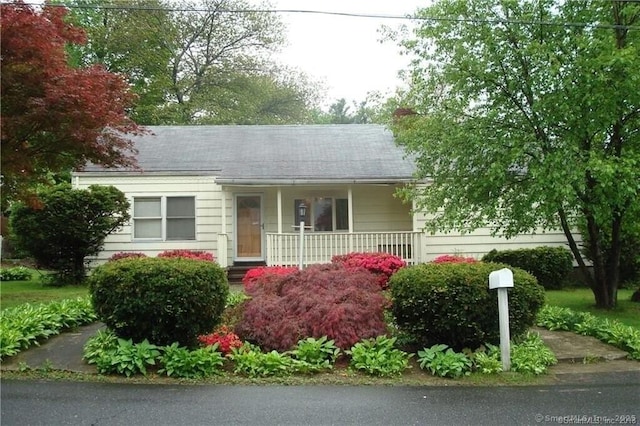 view of ranch-style home