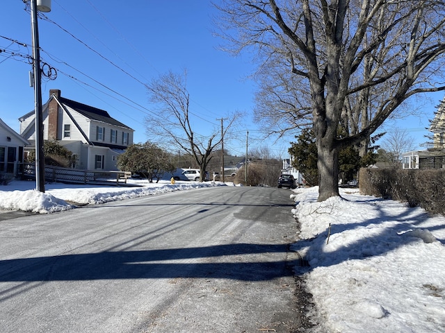 view of street