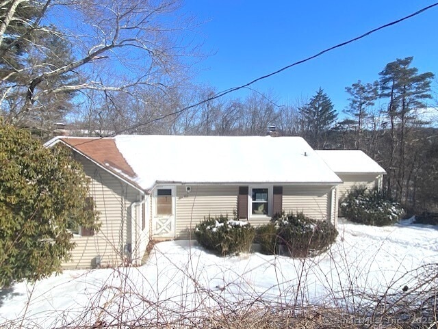 view of ranch-style house