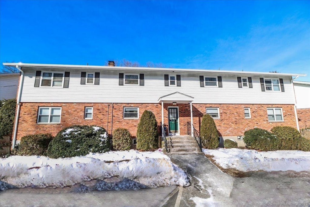 490 Oak Ave Apt 44, Cheshire, CT 06410 - view of front of home featuring brick siding