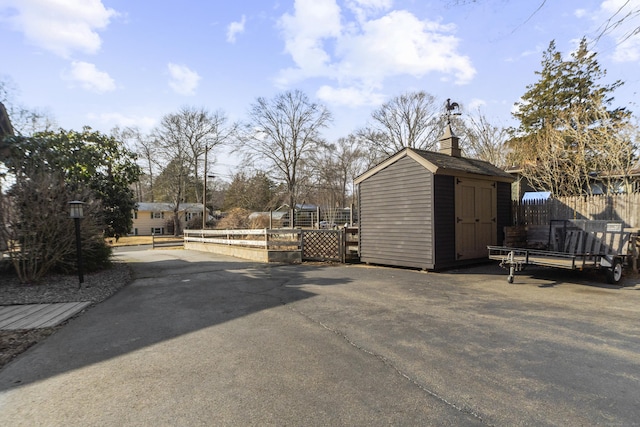 view of road featuring driveway