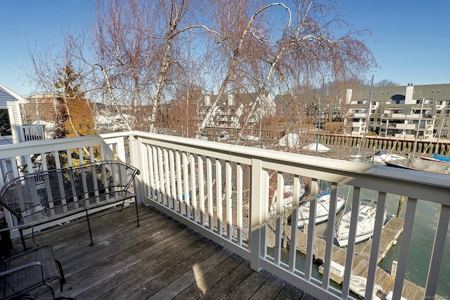 view of deck