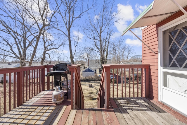 view of deck