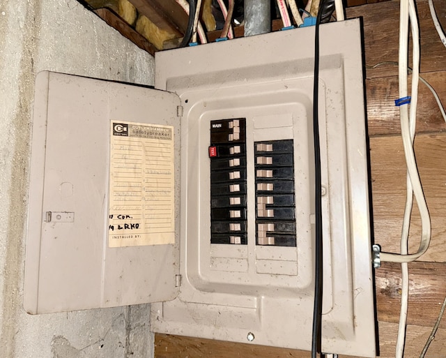 utilities with electric panel