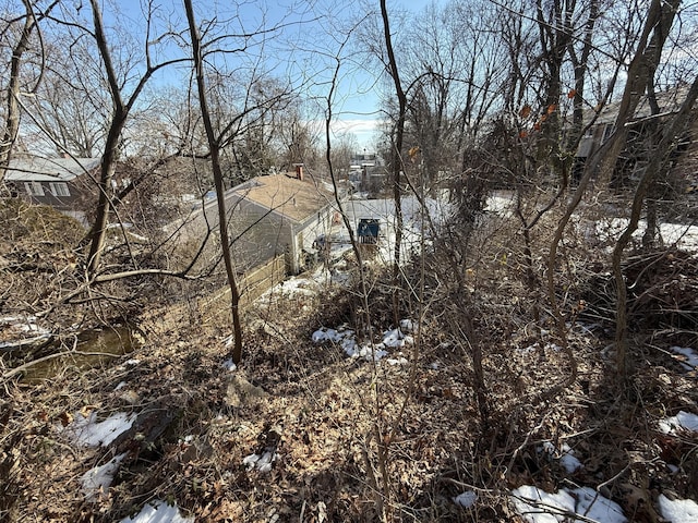 view of snowy landscape