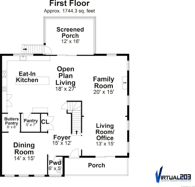40 Fairfield Beach Rd, Fairfield, CT 06824 - home floor plan