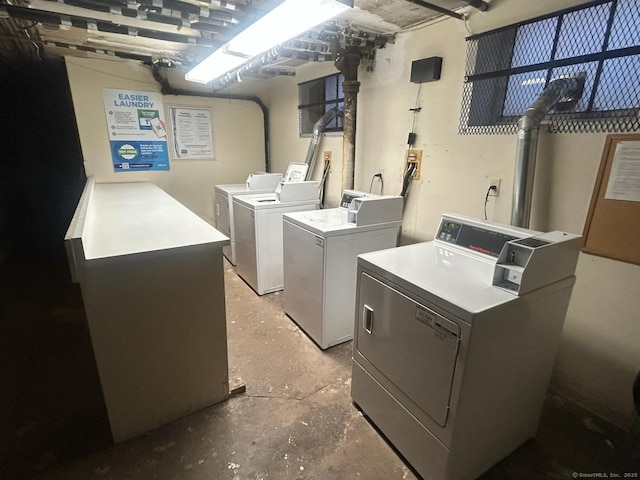137 Fountain St Apt A7, New Haven, CT 06515 - community laundry room with washing machine and clothes dryer