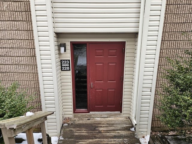 view of property entrance