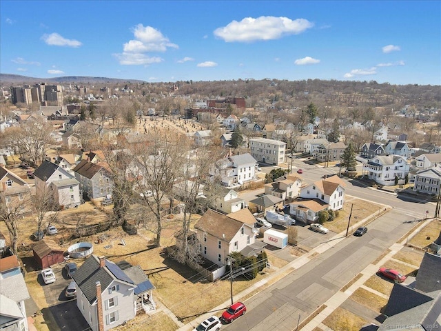 birds eye view of property featuring a residential view