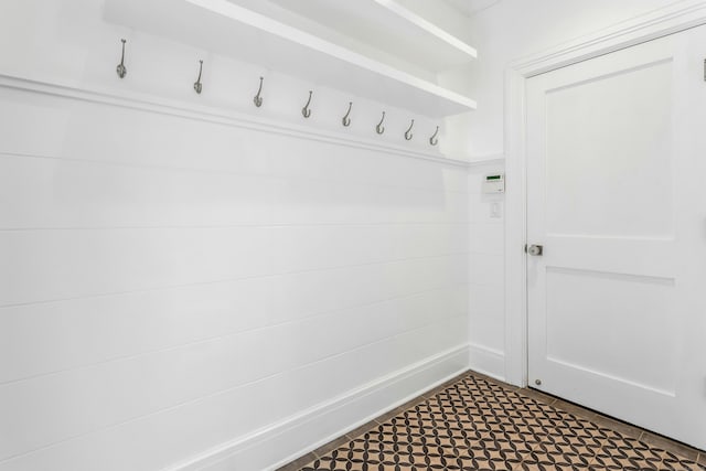 view of mudroom