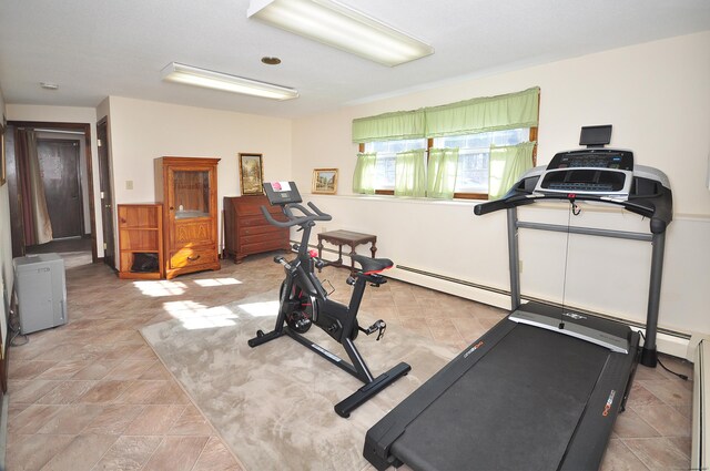 view of exercise room