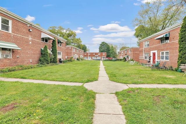 367DBUILDING5 Granfield Ave, Bridgeport, CT 06610 - view of green lawn with cooling unit