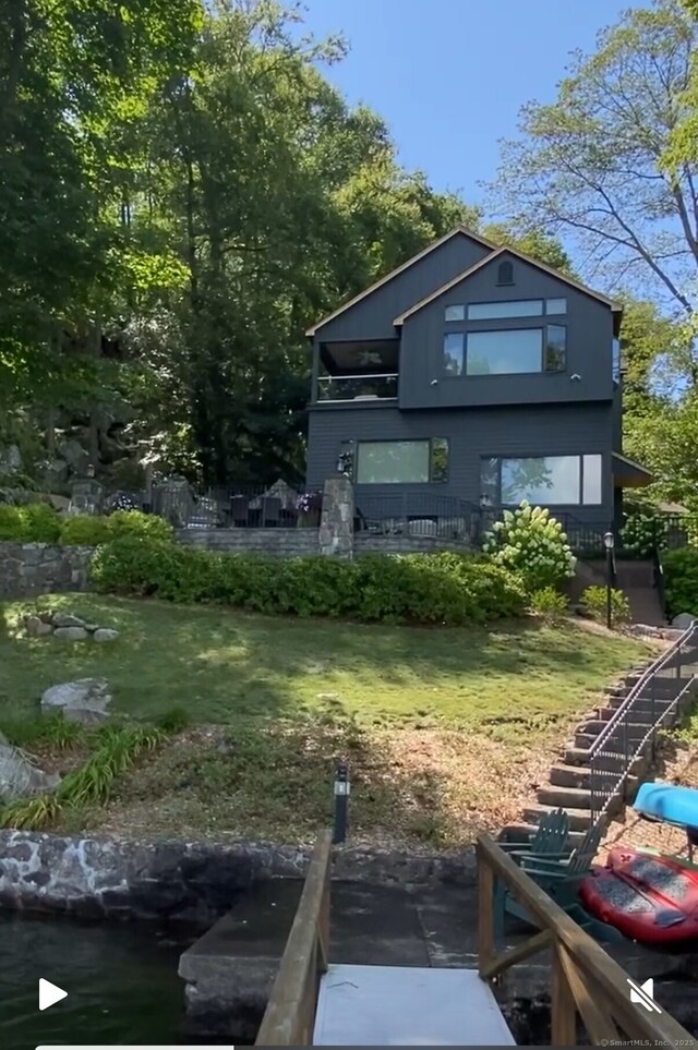 view of rear view of house