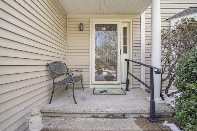 view of entrance to property