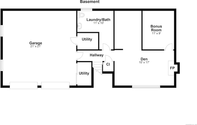 107 Emerson Dr, Stratford, CT 06614 - property floor plan