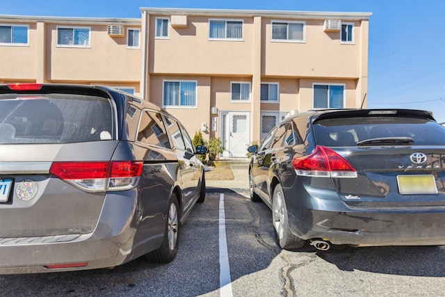 view of uncovered parking lot