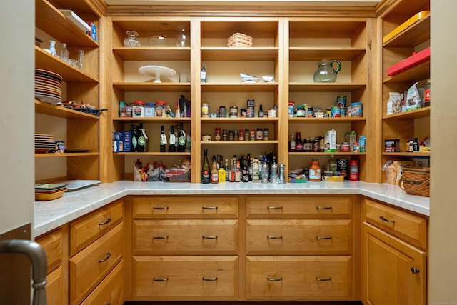 view of pantry