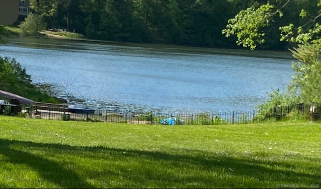 view of water feature