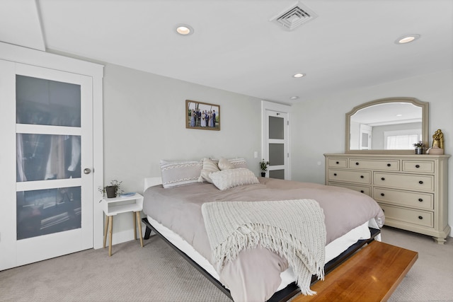 11 Pearl St, Groton, CT 06340 - bedroom featuring recessed lighting, visible vents, and light colored carpet
