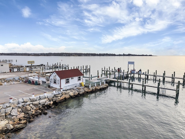 11 Pearl St, Groton, CT 06340 - dock area featuring a water view