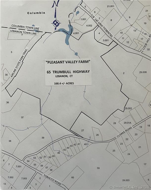 65 Trumbull Hwy, Lebanon CT, 06249 land for sale