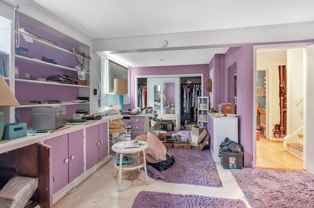 kitchen featuring open floor plan