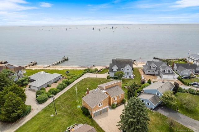 4 Old Fenwick Rd, Old Saybrook, CT 06475 - aerial view of residential area featuring a nearby body of water