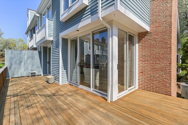 view of deck