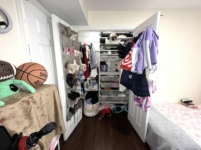 18 Soundview Ave, Norwalk, CT 06854 - walk in closet featuring wood finished floors