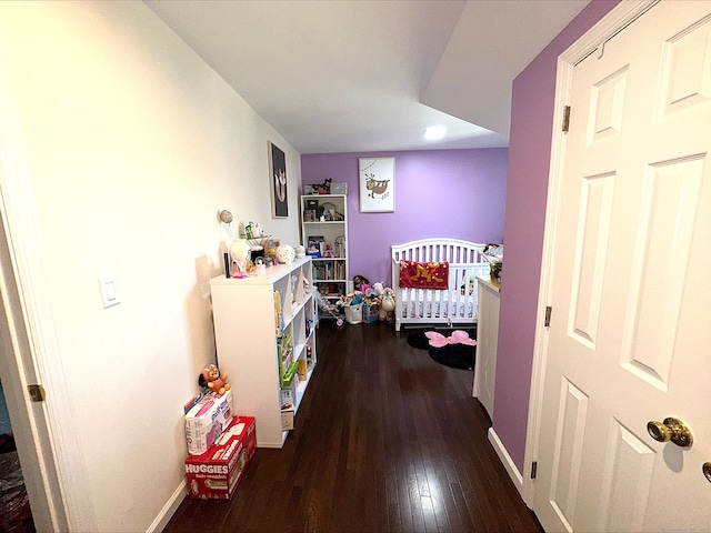 18 Soundview Ave, Norwalk, CT 06854 - bedroom with dark wood-style flooring and baseboards