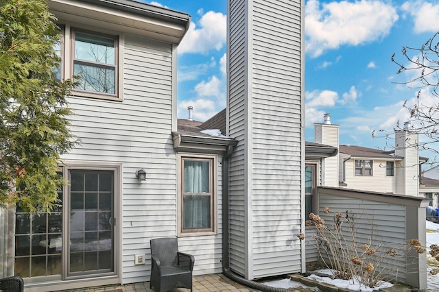 view of rear view of property