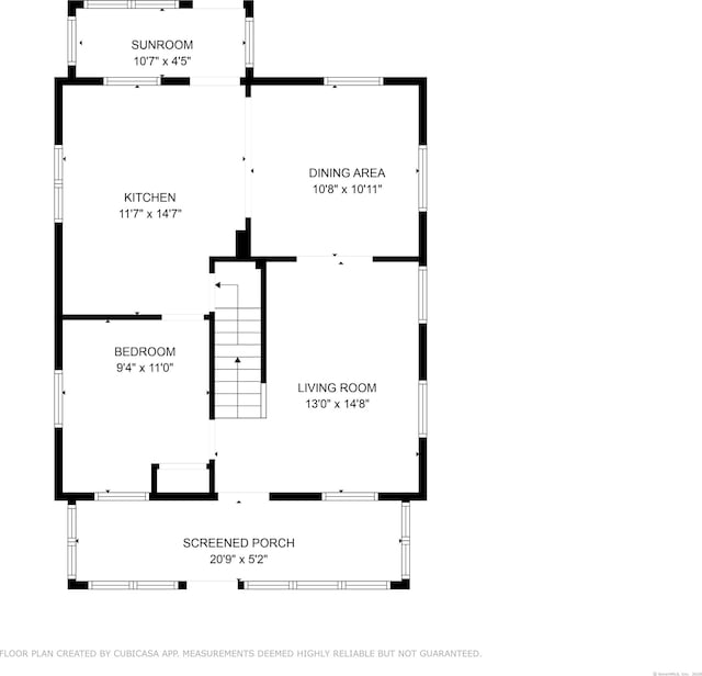 9 Crown St, Middletown, CT 06457 - view of property floor plan