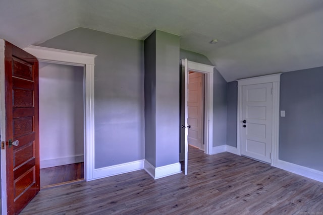 9 Crown St, Middletown, CT 06457 - additional living space featuring vaulted ceiling and wood finished floors